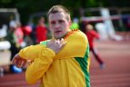 Prieš rytdienos startus lengvaatlečiai apžiūrėjo stadioną, pasitreniravo.