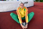 Prieš rytdienos startus lengvaatlečiai apžiūrėjo stadioną, pasitreniravo.