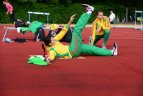 Prieš rytdienos startus lengvaatlečiai apžiūrėjo stadioną, pasitreniravo.