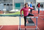 Prieš rytdienos startus lengvaatlečiai apžiūrėjo stadioną, pasitreniravo.