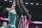 Kauno „Žalgiris“ - Pirėjo „Olympiakos“ 75:55 (17:18, 16:9, 20:18, 22:10).