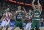 Kauno „Žalgiris“ - Pirėjo „Olympiakos“ 75:55 (17:18, 16:9, 20:18, 22:10).