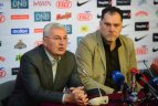 Lietuvos rinktinės spaudos konferencija.