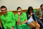 Lietuvos rinktinė aptarė, kaip kovos varžybose, išdalinti starto numeriai