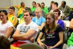 Lietuvos rinktinė aptarė, kaip kovos varžybose, išdalinti starto numeriai