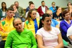 Lietuvos rinktinė aptarė, kaip kovos varžybose, išdalinti starto numeriai