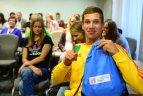 Lietuvos rinktinė aptarė, kaip kovos varžybose, išdalinti starto numeriai