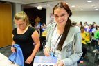 Lietuvos rinktinė aptarė, kaip kovos varžybose, išdalinti starto numeriai