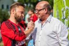 Draugiškos rungtynės. Panemunės komanda - Vilniaus "Prelegentai" 3:5