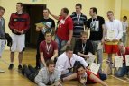 Vicečempionai "Reaktoriaus" krepšininkai.