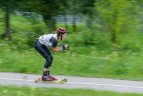 Utenoje vyuko riedslidžių ir riedučių varžybos