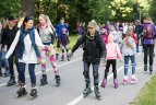 Riedučių manija išjudino Kauną