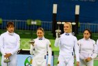 Rio 2016. Moterų šiuolaikinės penkiakovės fechtavimo rungtis.