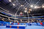 Gimnastas R.Tvorogalas į Europos žaidynių finalą žengė su trečiu rezultatu.