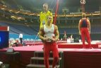 Gimnastai Laura Švilpaitė ir Rokas Guščinas dalyvaus Londono žaidynėse