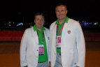 A. Guoga olimpiados atidaryme.
