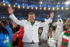 A. Guoga olimpiados atidaryme.