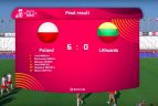 Lietuva – Lenkija 0:6.