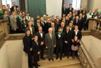 Čempionu tapusio "Žalgirio" pagerbimas Vilniaus Rotušėje