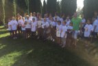 Trakuose, Galvės ežere vyko tradicinė vaikų buriavimo regata „Slėnio Ruduo“.