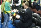 JAV lietuviai NBA rungtynėse.