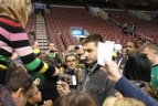 JAV lietuviai NBA rungtynėse.