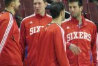 JAV lietuviai NBA rungtynėse.