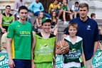 "Sprite talentų kovose" jaunieji krepšininkai rungiasi vienas prieš vieną