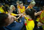 Finalinių rungtynių akimirka