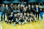 Finalinių rungtynių akimirka