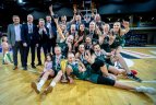 Finalinių rungtynių akimirka