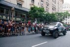 Dakaro ralio starto podiumas.