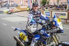 Dakaro ralio starto podiumas.