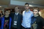 Lietuvis D. Kumelis dalyvavo NBA "Visų žvaigždžių" savaitgalyje.