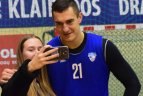 Klaipėdos "Neptūno" treniruotėje lankėsi moksleiviai