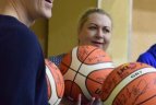 Klaipėdos "Neptūno" treniruotėje lankėsi moksleiviai