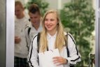2014.08.26 Europos plaukimo čempionato dalyvių sutikimas