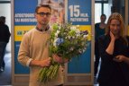 2012.07.19 Grįžo olimpinį deglą nešę lietuviai