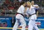 Europos kiokušin čempionato akimirka