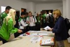 Lietuvos delegacija įsikūrė Europos jaunimo olimpiniame festivalyje