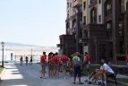 Lietuvos delegacija įsikūrė Europos jaunimo olimpiniame festivalyje