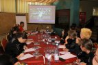 Futbolo teisėjoms surengtas seminaras Kaune.