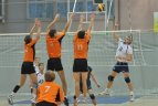 "Flamingo Volley" tinklinio klubas neturėjo vargo su studentų ekipa.