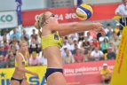 Europos jaunių (U-18) paplūdimio tinklinio čempionatas. Ketvirta diena