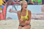 Europos jaunių (U-18) paplūdimio tinklinio čempionatas. Ketvirta diena