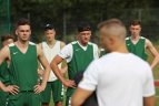 Lietuvos 18-mečių vaikinų rinktinė - treniruočių stovykloje Anykščiuose.