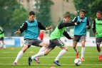 Lietuvos U-21 rinktinė ruošiasi kovai su varžovais iš Moldovos