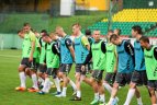 Lietuvos U-21 rinktinė ruošiasi kovai su varžovais iš Moldovos