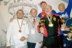 Aštuonis kartus pasaulio čempionatų prizininkui imtynininkui Stasiui Šaduikiui - 70