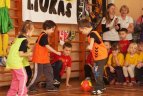 Kauno vaikų darželyje  „Vaivorykštė" vyko LFF projekto "Futboliukas"šventė